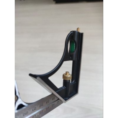 ชุดฉากผสมองศา 12" ไม้บรรทัดฉาก Stainless steel