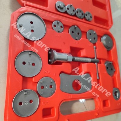 ชุดกดลูกสูบดิสเบรค ชนิดลูกสูบแบบเกลียว 16 ตัว/ชุด สินค้าพร้อมส่ง