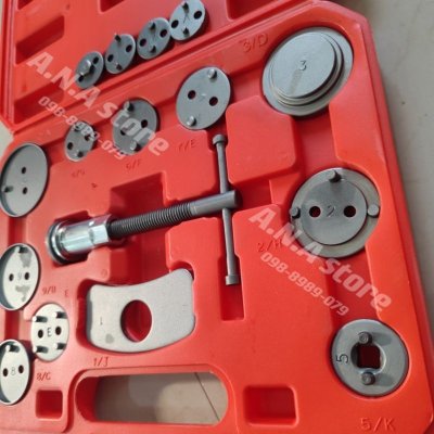 ชุดกดลูกสูบดิสเบรค ชนิดลูกสูบแบบเกลียว 16 ตัว/ชุด สินค้าพร้อมส่ง