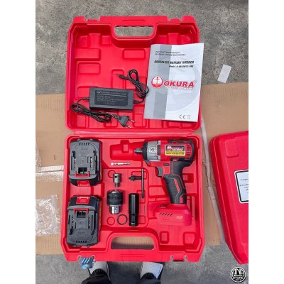 บล็อกแบตเตอรี่ 1/2" OKURA รุ่นใหม่ 48V Li-ion หัวสว่าน