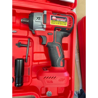 บล็อกแบตเตอรี่ 1/2" OKURA รุ่นใหม่ 48V Li-ion หัวสว่าน