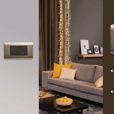 Schneider ชุดเต้ารับคอมพิวเตอร์ Cat.6 หน้ากากสีน้ำตาล | Zencelo