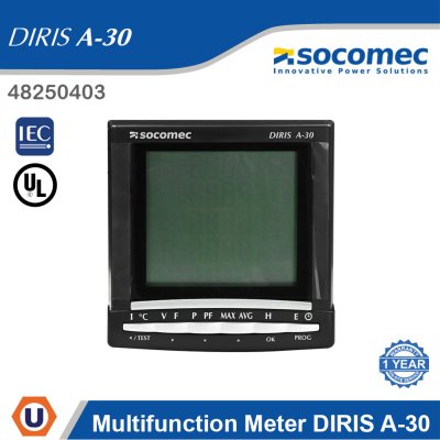Socomec Multifunction Meter DIRIS A-30 | 48250403
