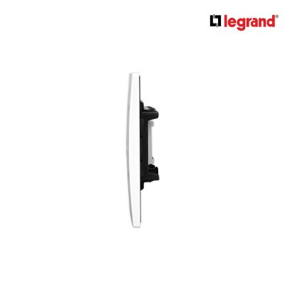 Legrand ช่องเสียบสายสัญญาณ 1 ช่อง สีขาว รุ่นมาเรียเซนต์ | Mallia Senses | 281194MW