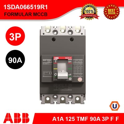 ABB A1A 125 TMF 90A 3P F F Moulded Case Circuit Breaker FORMULA (10kA) 1SDA066519R1