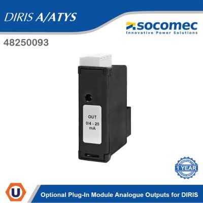 Socomec Optional Plug-In Module Analogue Outputs for DIRIS | 48250093