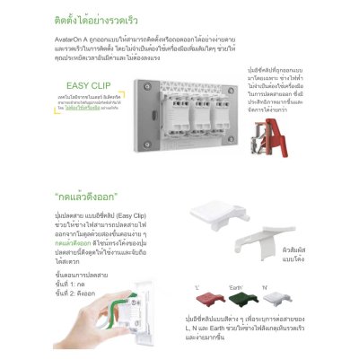 Schneider Electric ชุดสวิตช์ทางเดียว 1 ตัว Size L ประกอบสำเร็จรูป | สีขาว รุ่น A7031F_WE | AvatarOn A