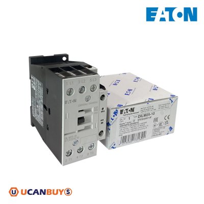EATON - แมกเนติกคอนแทคเตอร์ 11 kw/15 Hp, AC-3, 380V w/Aux.1NO | DILM25-10(230V50HZ,240V60HZ)