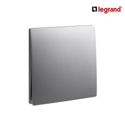 Legrand สวิตช์ทางเดียว 1 ช่อง สีเทาดำ 1G 1Way Switch 16AX รุ่นมาเรียเซนต์ | Mallia Senses | 281000DS