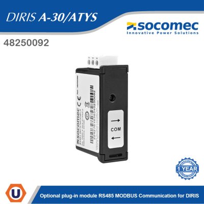 Socomec Optional Plug-In Module RS485 MODBUS Communication for DIRIS | 48250092