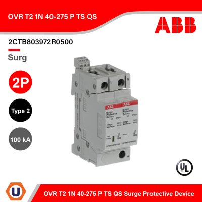 ABB OVR T2 1N 40-275 P TS QS Surge Protective Device SPD Type 2 | 2CTB803972R0500
