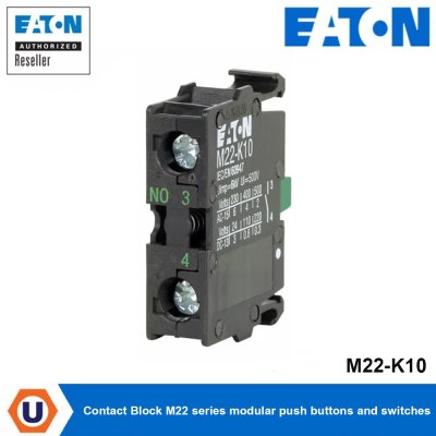 Eaton M22 Contact Blocks M22 series of contact blocks | M22-K10