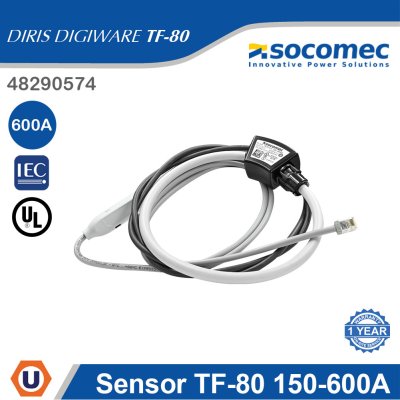 Socomec Sensor TF-80 150-600A 150A Input 600A Output 80mm Bore 600V | 48290574
