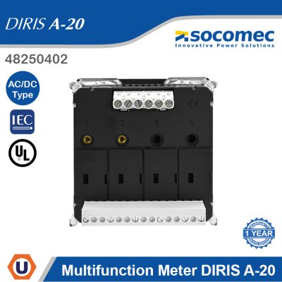 Socomec Multifunction Meter DIRIS A-20 | 48250402