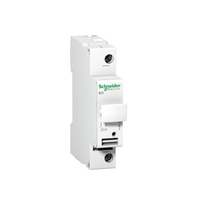 Schneider Electric Acti9 fuse-disconnector STI 1 pole for fuse 10.3 x 38 mm (ฟิวส์สวิตช์) | A9N15636