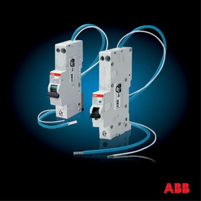 ABB DSE201 C25 AC30 Miniature Circuit Breaker with Overload protection (RCBO), Type AC, 1P, 25A, 6kA, 30mA, 240V