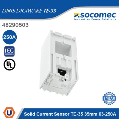 Socomec Solid Current Sensor TE-35 35mm 63-250A | 48290503