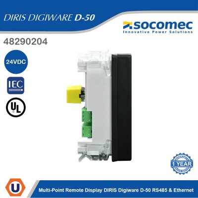 Socomec Multi-Point Remote Display DIRIS Digiware D-50 | 48290204