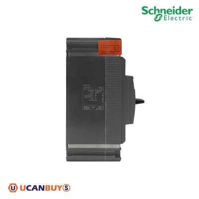 Schneider Electric EZC เซอร์กิตเบรกเกอร์สวิตช์ตัดตอนอัตโนมัติ (MCCB) 15A ชนิด 1โพล ขนาดเฟรม 100A (25kA) | EZC100H1015T