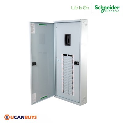 Schneider Electric ตู้โหลดเซ็นเตอร์สแควร์ดี แบบเมนเบรกเกอร์ รุ่น 48 ช่อง 3 เฟส 4 สาย | QO3-250EZ48G/SN