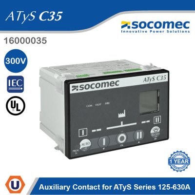 Socomec ATyS C35 Controller With a Display Screen and Communication | 16000035