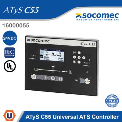 Socomec ATyS C55 Universal ATS Controller | 16000055