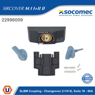 Socomec Switch Disconnector Auxiliary Switch for Use with Sirco M | 22996009