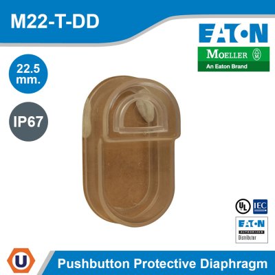 EATON M22 Pushbutton Rrotective Diaphragm 22.5mm. IP67 | M22-T-DD