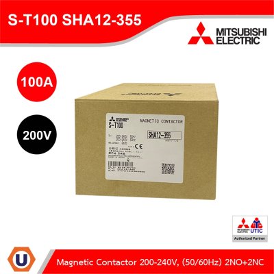 Mitsubishi Magnetic Contactors and Magnetic Motor Starters รุ่น S-T100 200V