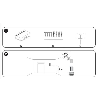 Schneider Electric กล่องเสียงกระดิ่งแบบลอย 1 ทาง รุ่น Concept | CCT99AC220