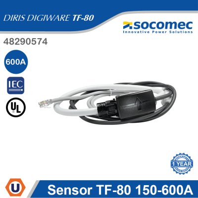 Socomec Sensor TF-80 150-600A 150A Input 600A Output 80mm Bore 600V | 48290574