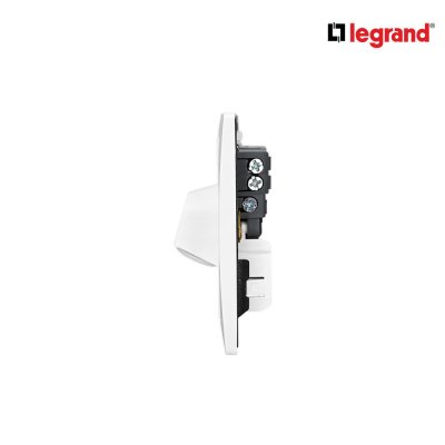 Legrand เต้ารับสายเคเบิล 1 ช่อง 20 แอมป์ สีขาว รุ่นมาเรียเซนต์ | Mallia Senses | 281147MW