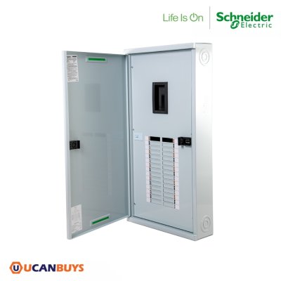 Schneider Electric ตู้โหลดเซ็นเตอร์สแควร์ดี แบบเมนเบรกเกอร์ รุ่น 30 ช่อง 3 เฟส 4 สาย | QO3-250EZ30G/SN
