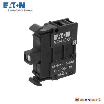 Eaton LED, 85-264 VAC Red colour หลอด LED สีแดง 85-264 VAC | M22-LED230-R