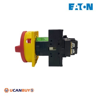 Eaton สวิตช์ตัดวงจรไฟ แบบบิดเปิด-ปิด มาพร้อมกล่อง  3P 32A, IP65 (ชนิดปุ่มหยุดฉุกเฉิน) l P1-32/EA/SVB