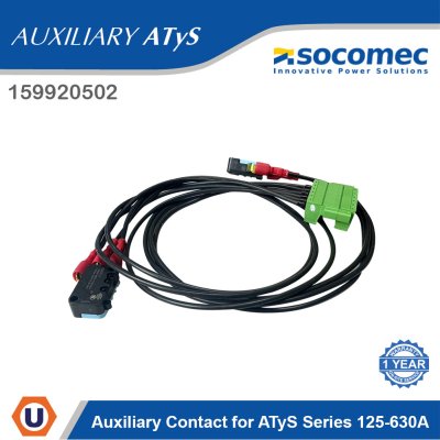 Socomec Auxiliary Contact for ATyS Series 125-630A | 15990502