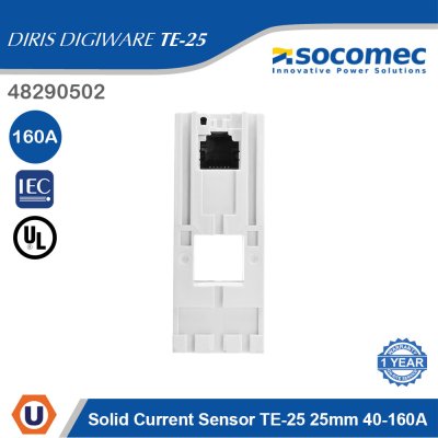 Socomec Solid Current Sensor TE-25 25mm 40-160A | 48290502