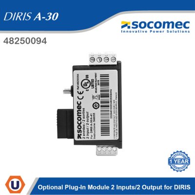 Socomec Optional Plug-In Module 2 Inputs/2 output for DIRIS | 48250094