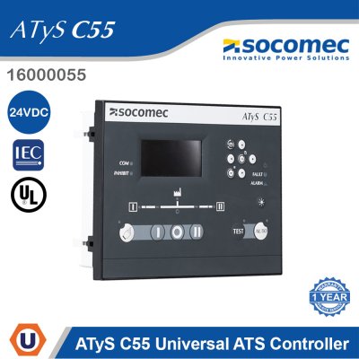 Socomec ATyS C55 Universal ATS Controller | 16000055
