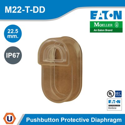 EATON M22 Pushbutton Rrotective Diaphragm 22.5mm. IP67 | M22-T-DD