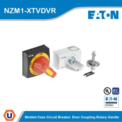 EATON Molded Case Circuit Breaker Door Coupling Rotary Handle Size 1 | NZM1-XTVDVR