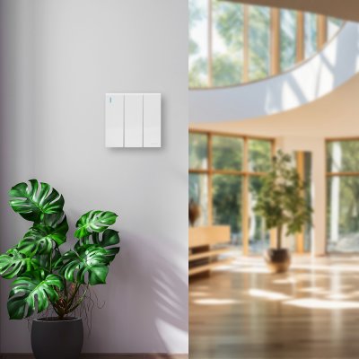 Legrand เต้ารับโทรศัพท์ 4 สาย RJ11 Telephone RJ11 Socket รุ่น SMR รหัส P50301N สีขาว