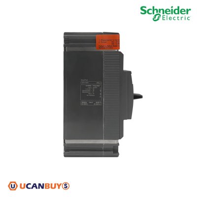Schneider Electric EZC เซอร์กิตเบรกเกอร์สวิตช์ตัดตอนอัตโนมัติ (MCCB) 75A ชนิด 2 โพล ขนาดเฟรม 100A (30kA) I EZC100H2075T