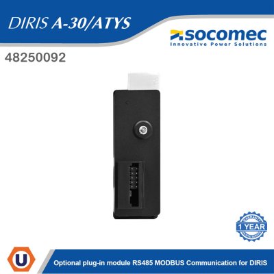 Socomec Optional Plug-In Module RS485 MODBUS Communication for DIRIS | 48250092