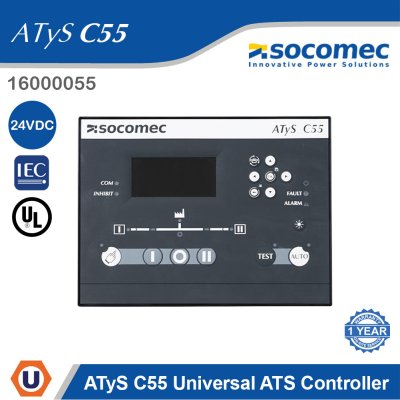 Socomec ATyS C55 Universal ATS Controller | 16000055