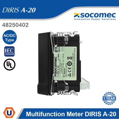 Socomec Multifunction Meter DIRIS A-20 | 48250402