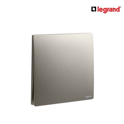 แพ็ค4 | Legrand สวิตช์สองทาง 1 ช่อง สีเทาดำ รุ่นมาเรียเซนต์ | Mallia Senses | 281001DS