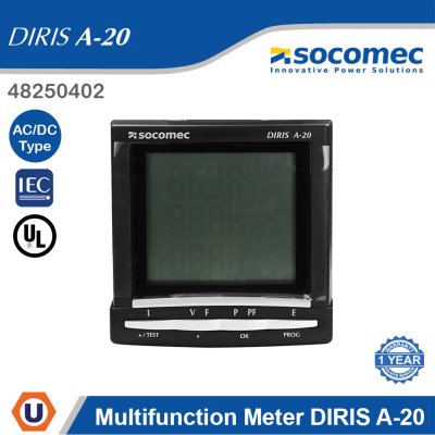 Socomec Multifunction Meter DIRIS A-20 | 48250402