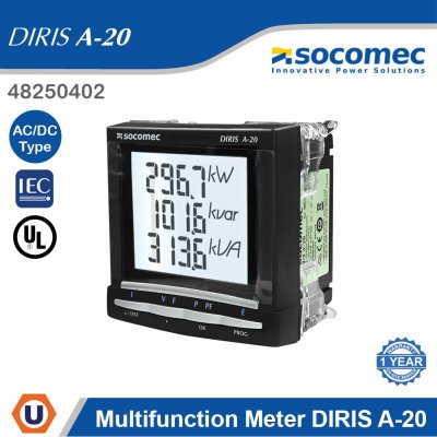 Socomec Multifunction Meter DIRIS A-20 | 48250402