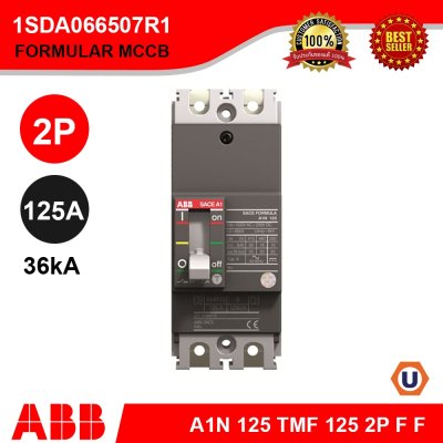 ABB A1N 125 TMF 125 2P F F Moulded Case Circuit Breaker FORMULA (36kA) 1SDA066507R1